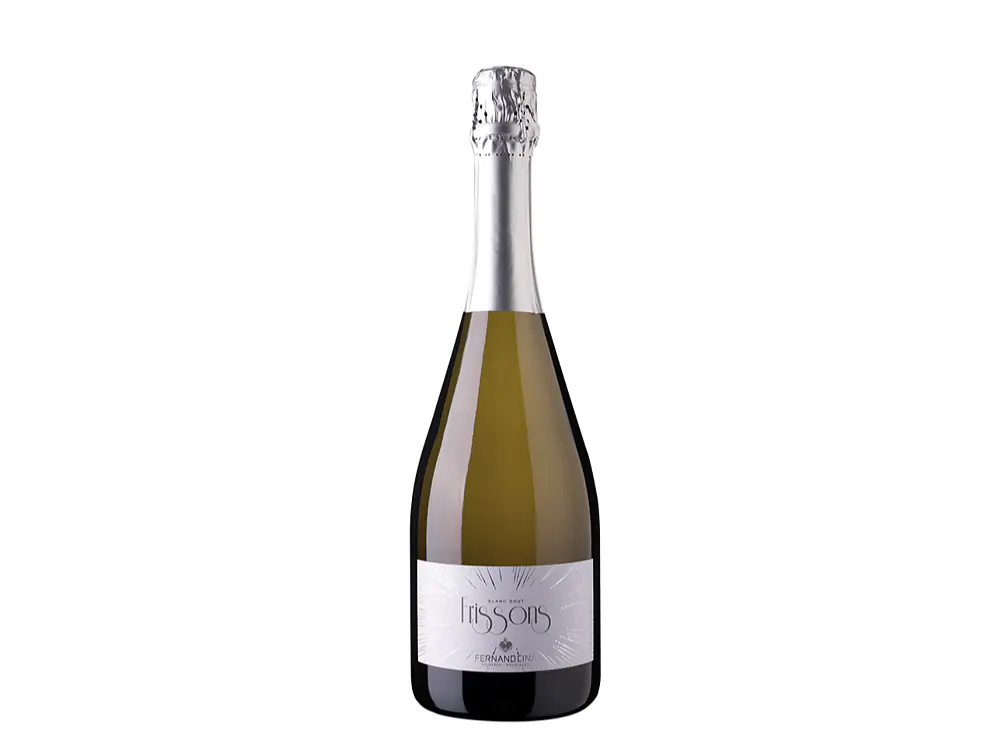 « Vin mousseux Blanc Brut» AOC VS  Frissons