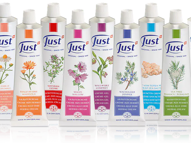 JUST Kräutercremen