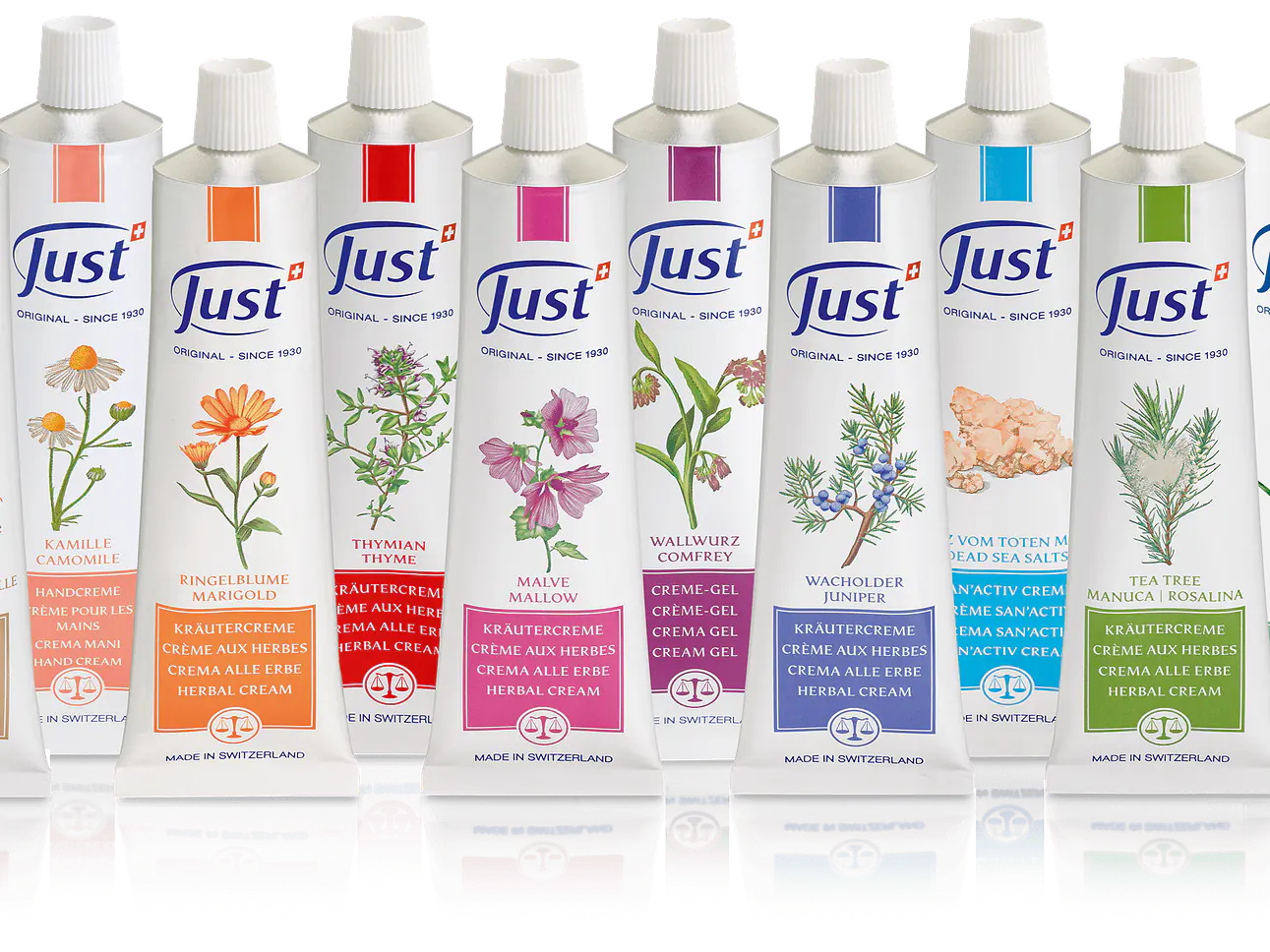 JUST Kräutercremen