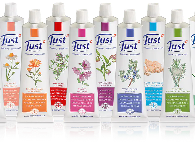 JUST Kräutercremen