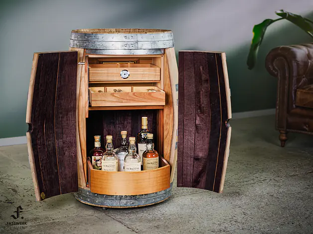 Gestalte deine Weinfass Bar im Baukasten.