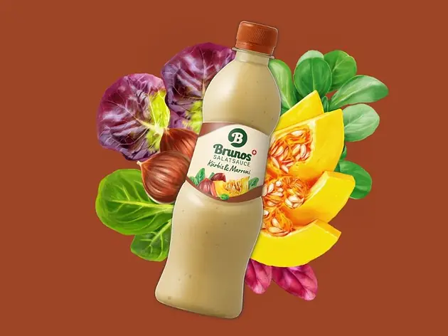 Brunos Salatsauce Kürbis & Marroni