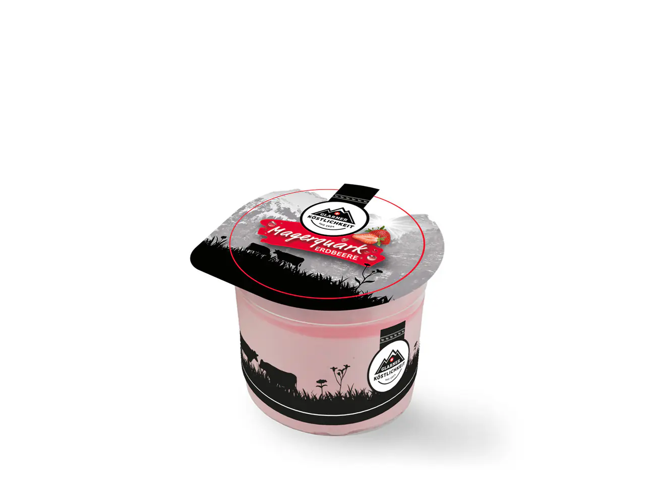 Magerquark Erdbeere