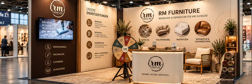 Glücksrad bei RM Furniture
