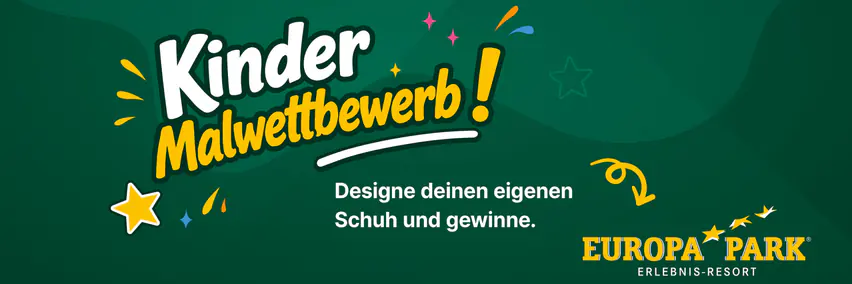 Kinder-Malwettbewerb "Schuhdesigner"